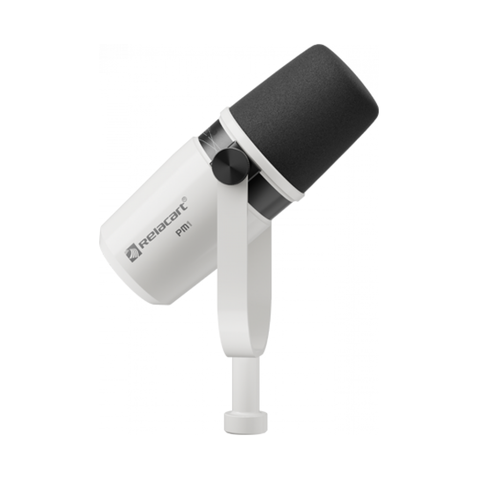 PM1 White кардиоидный динамический микрофон Relacart