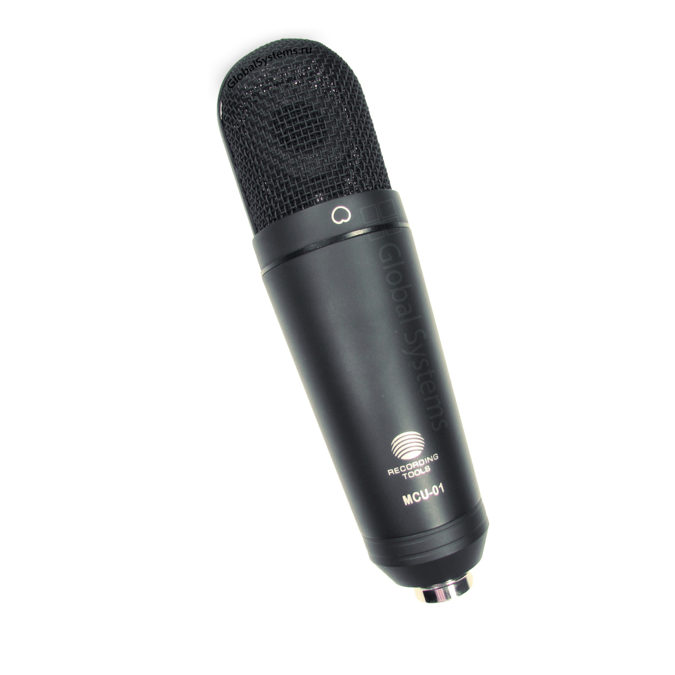 MCU-01 (черный, без паука и стойки) USB микрофон Recording Tools