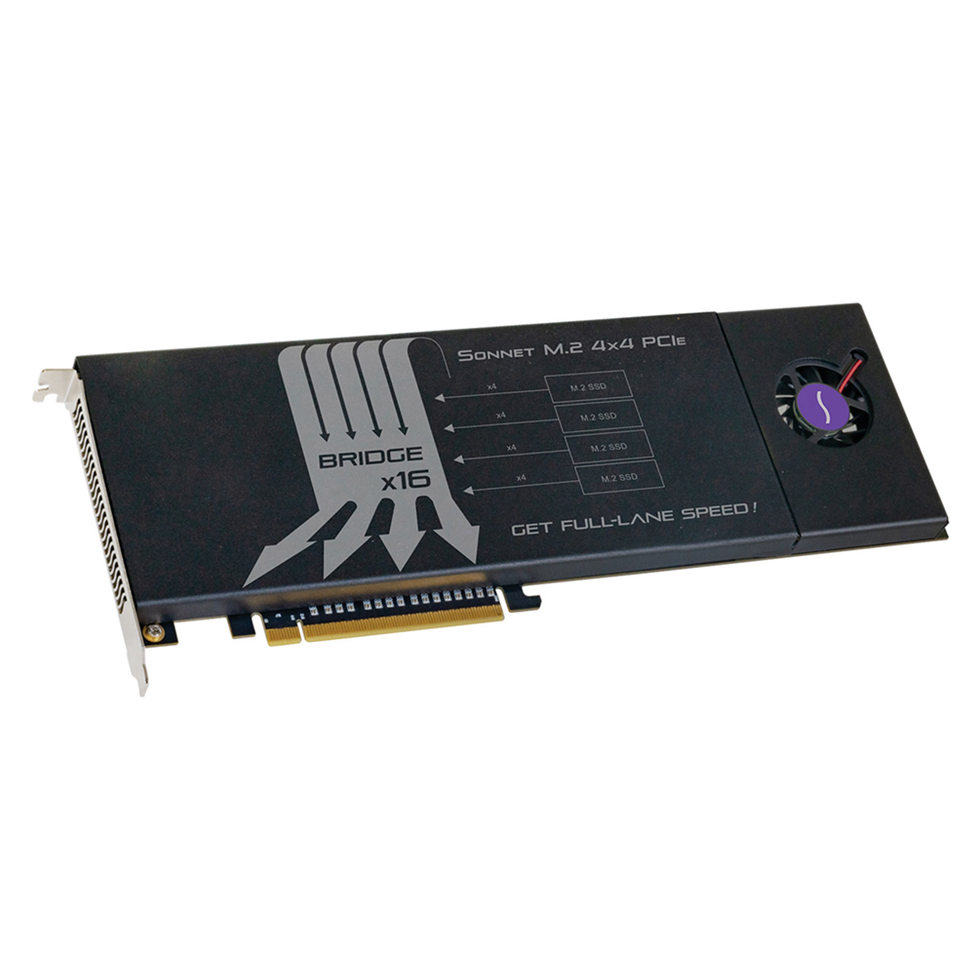 Fusion SSD M.2 4x4 PCIe Card внутренний PCIe адаптер Sonnet