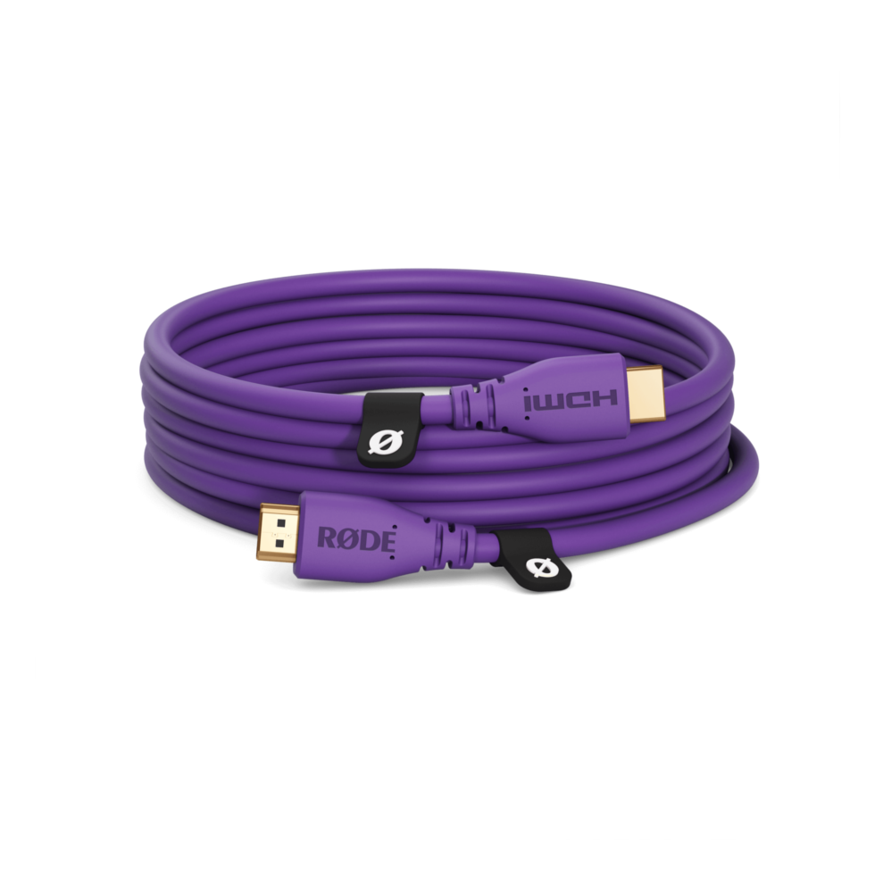 HDMI CABLE 3M - PURPLE кабель RODE