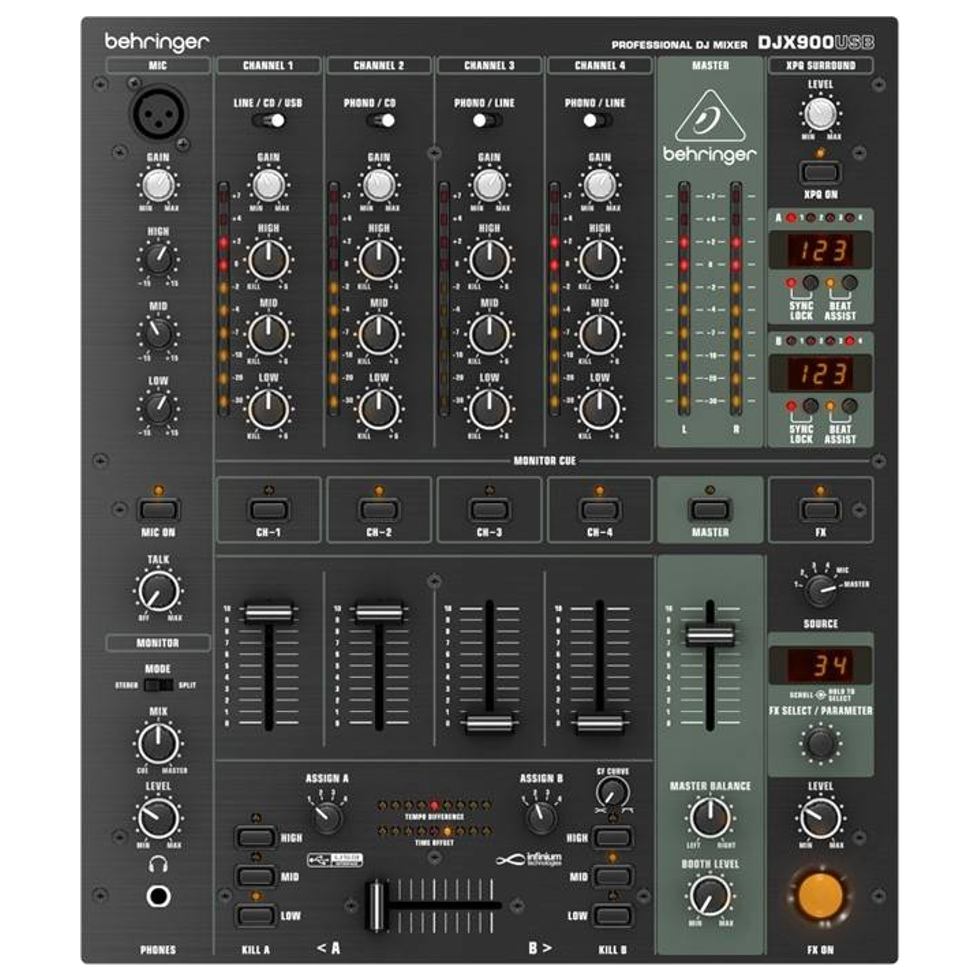 DJX900USB DJ-микшер Behringer