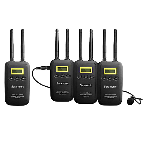VmicLink5 (RX+TX+TX+TX) цифровая радиосистема Saramonic