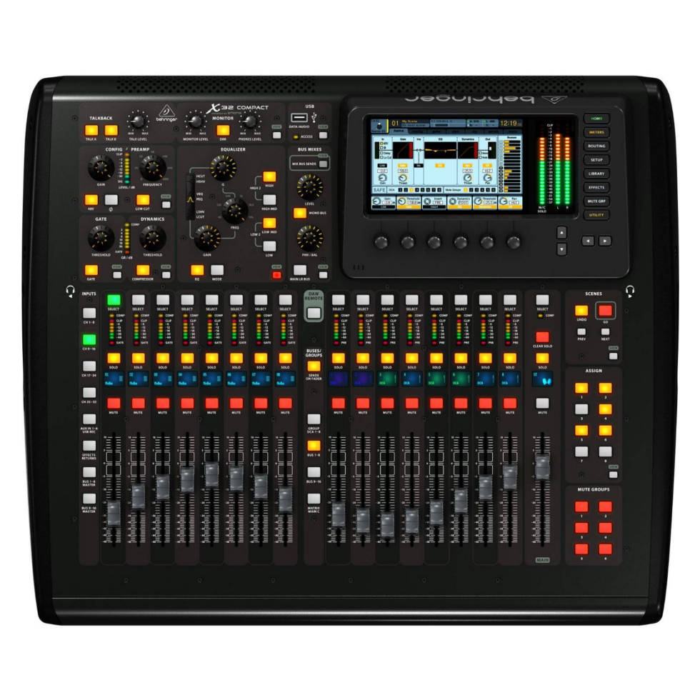 X32 COMPACT цифровой микшер Behringer