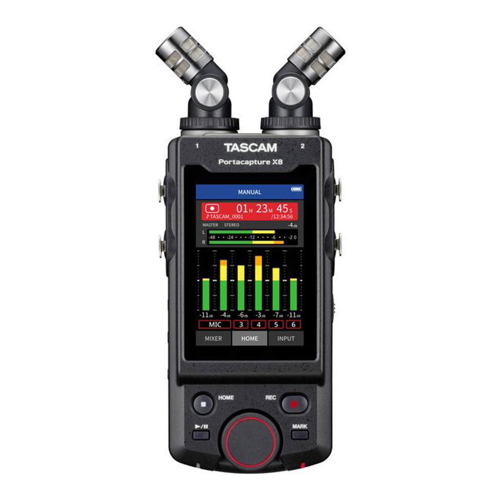 Portacapture X8 портативный многоканальный рекордер Tascam