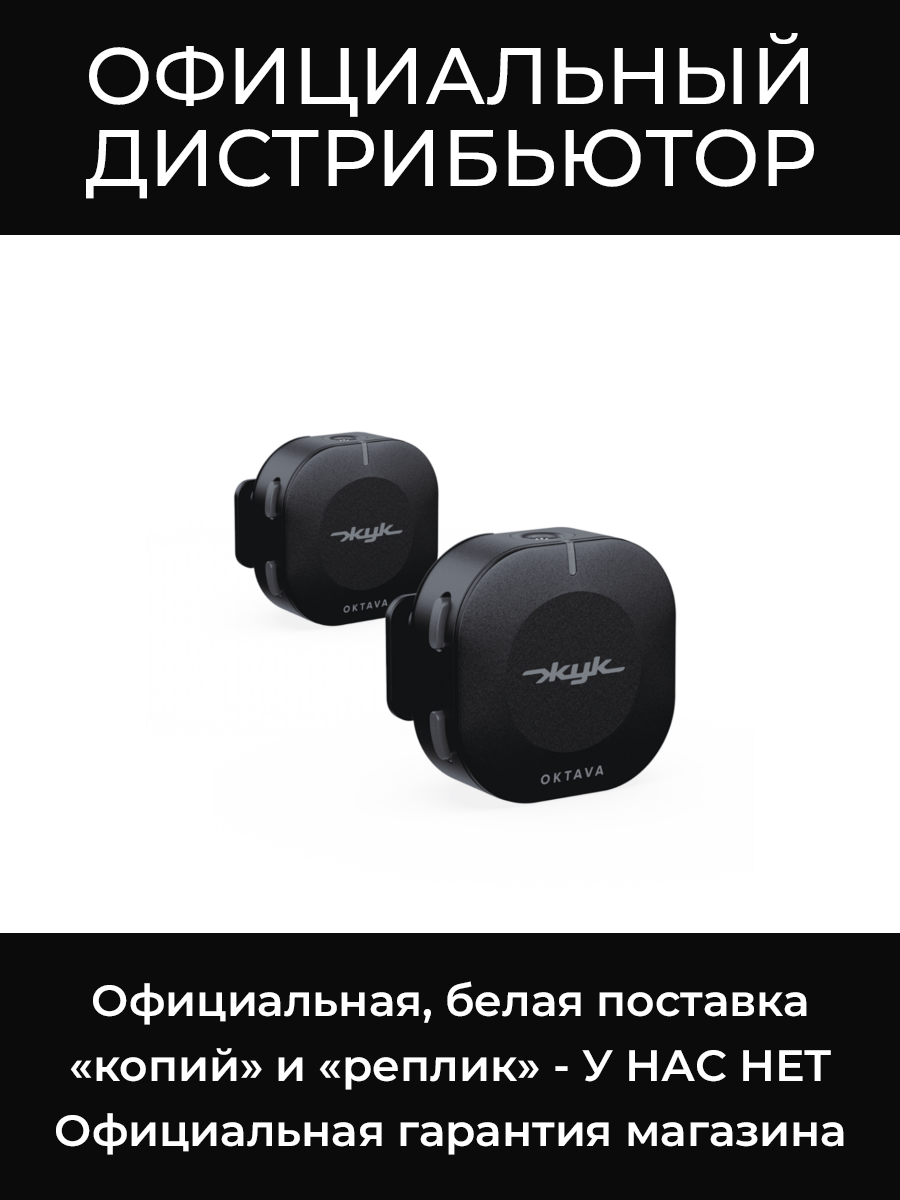 Жук-2-Ч беспроводная петличная микрофонная система (чёрная) Октава