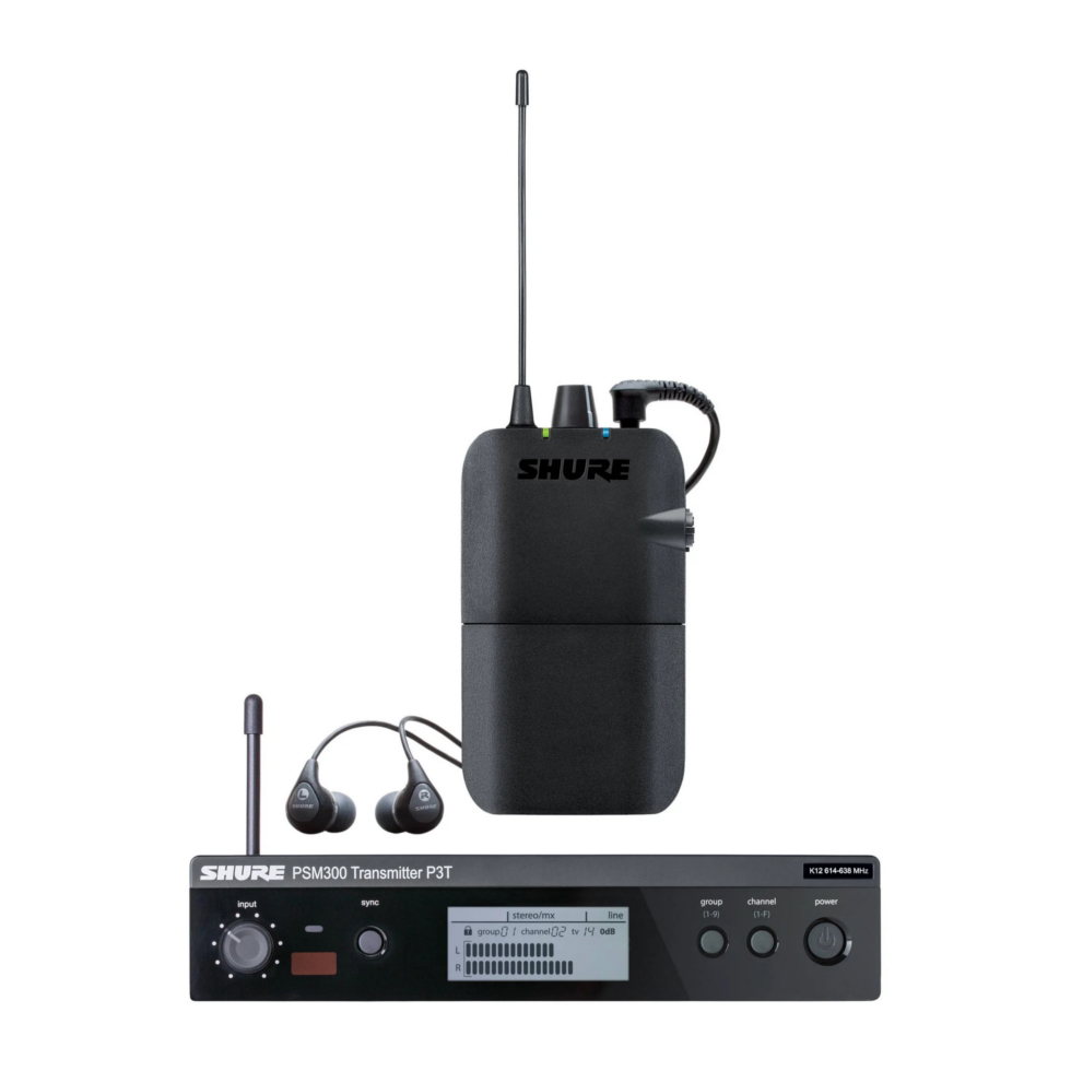 P3TUKR112GR-K3E радиосистема Shure