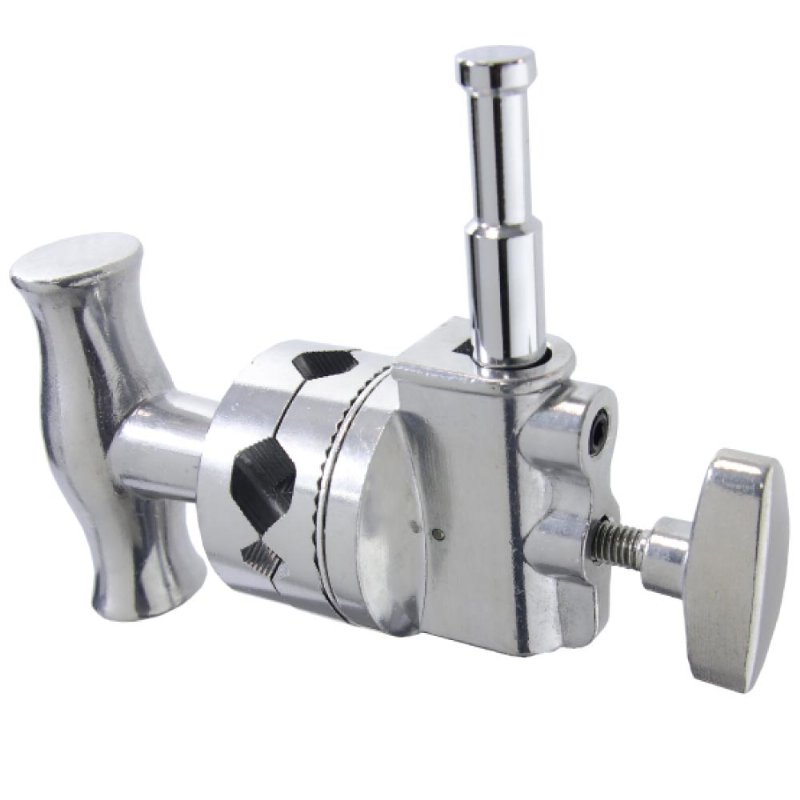 KCP-210 2-1/2" Grip Head with 16mm Baby Spigot-Silver крепежная головка KUPO