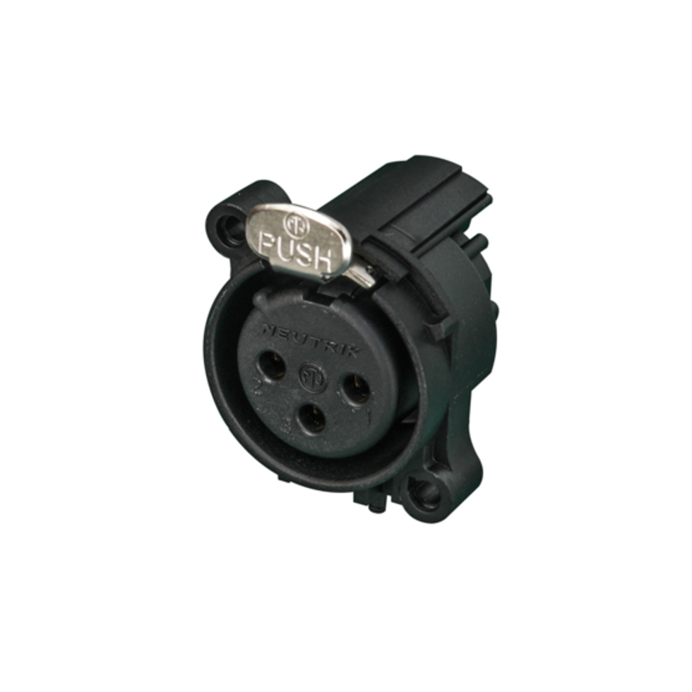 NC3FAAH панельный разъем XLR Neutrik