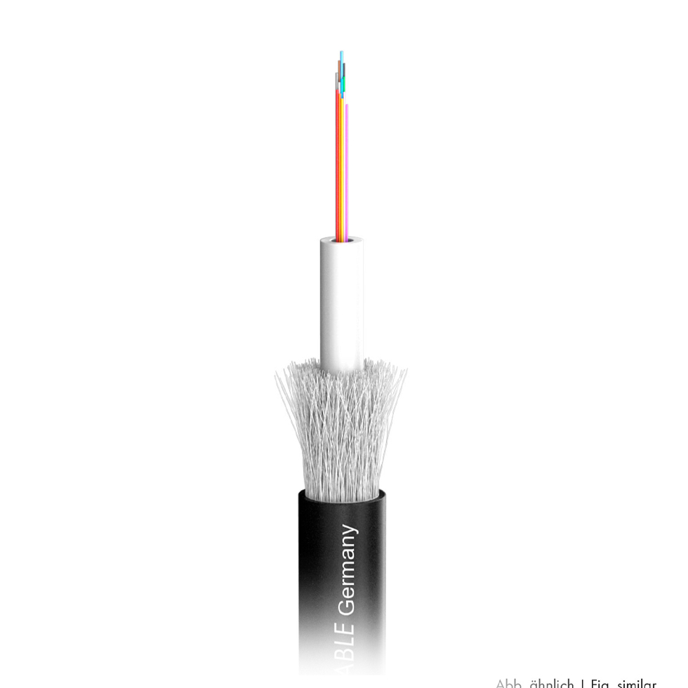SC-OCTOPUS-G OM4 24, оболочка:  FRNC / LSZH 7,6 мм, цвет:  черный оптоволоконный кабель Sommer Cable