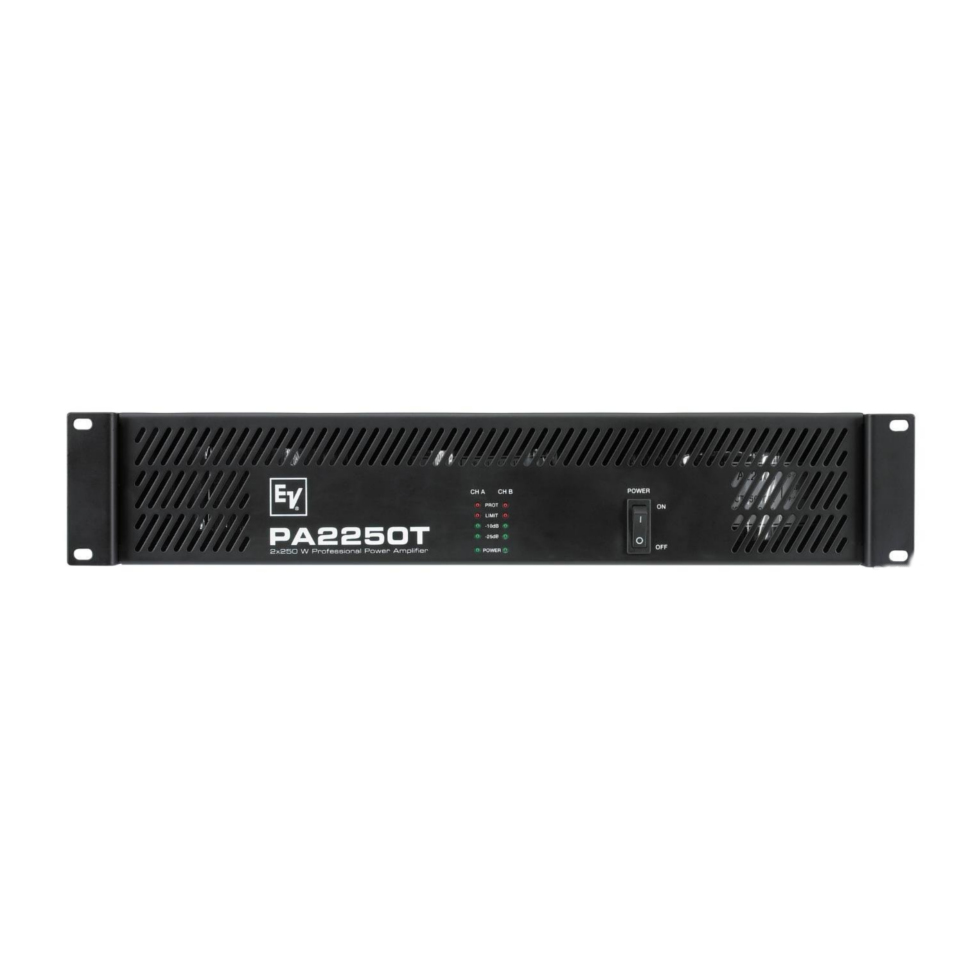 PA2250T инсталляционный усилитель мощности Electro-voice