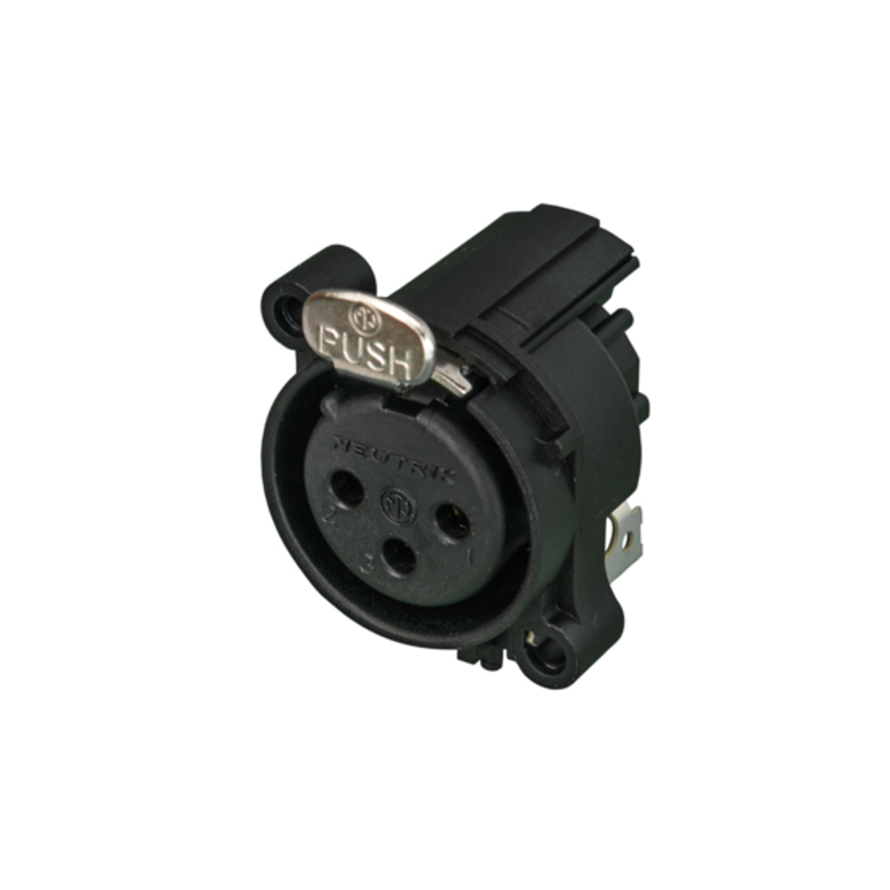 NC3FAHL1 панельный разъем XLR Neutrik