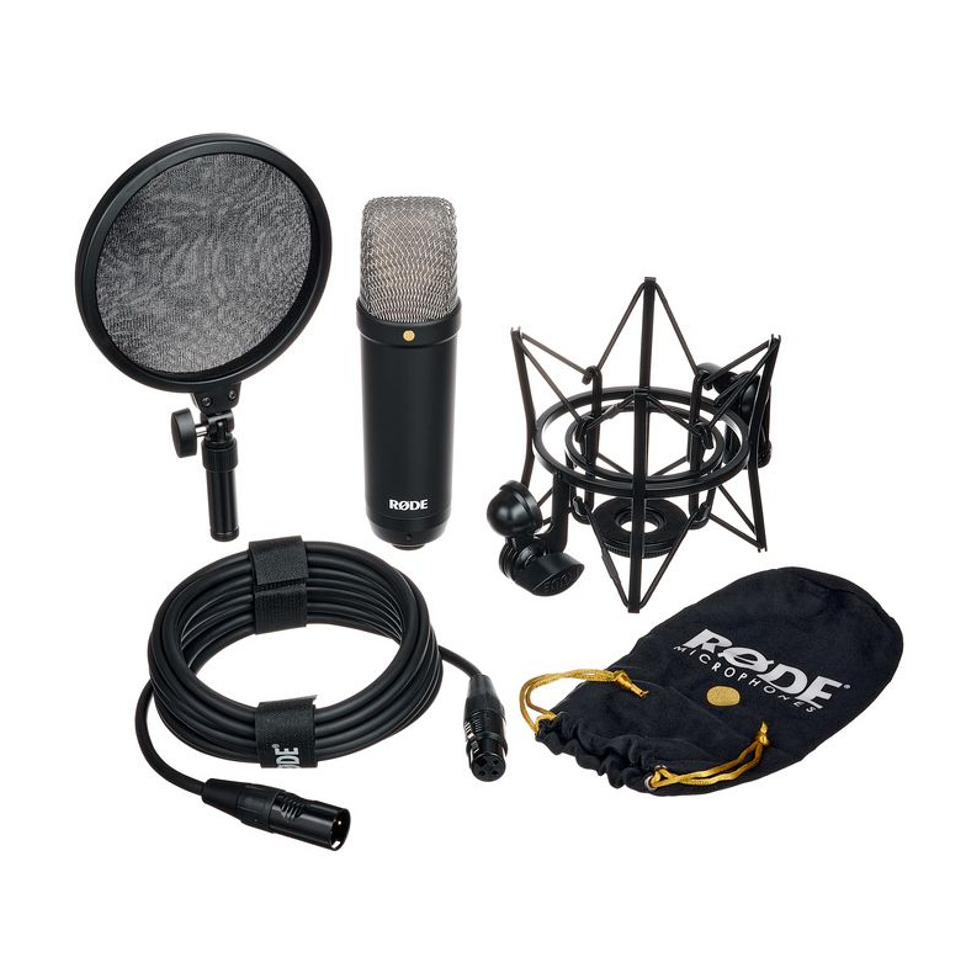 NT1 SIGNATURE BLACK студийный кардиоидный конденсаторный микрофон RODE