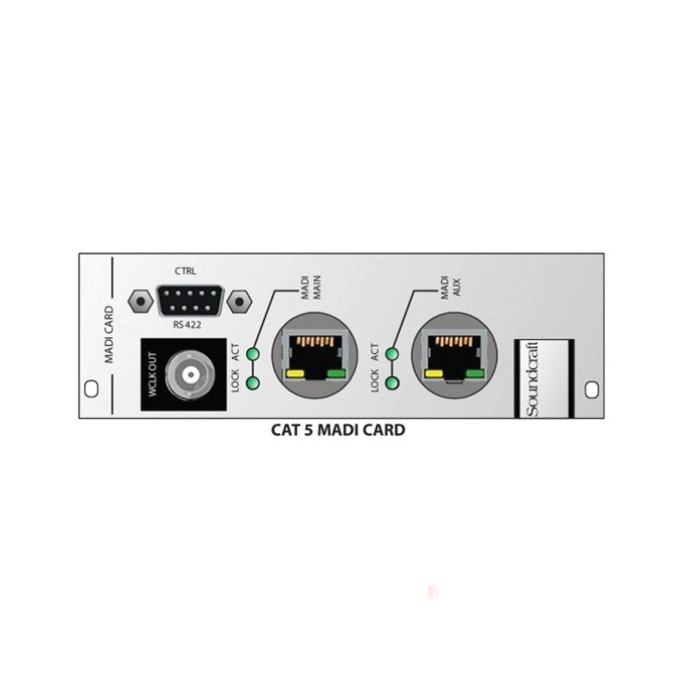 CSB Optical MADI HD card Multi mode многомодовая карта оптического интерфейса MADI Soundcraft