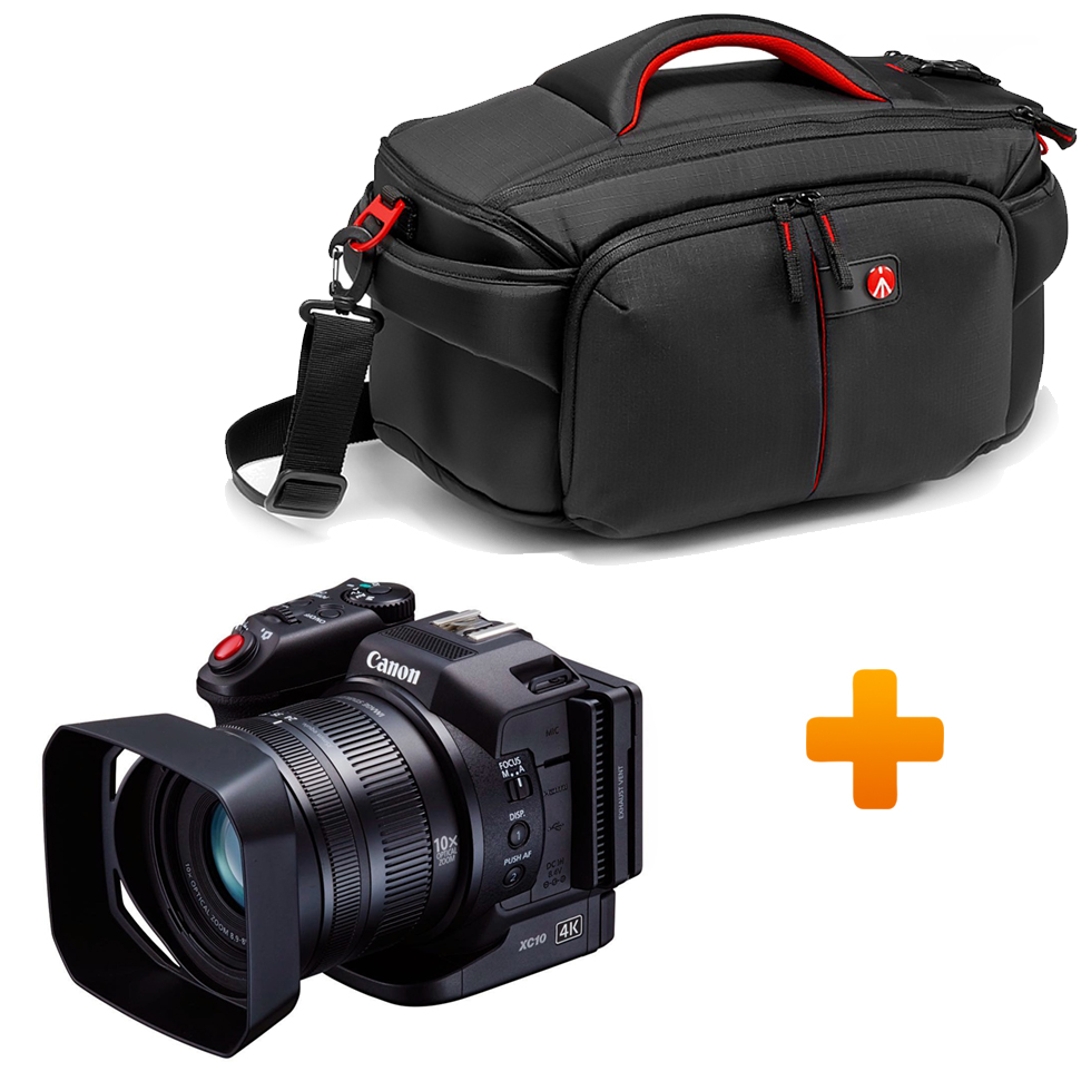 Canon XC10 + Manfrotto MB PL-CC-191N камера и сумка Комплект