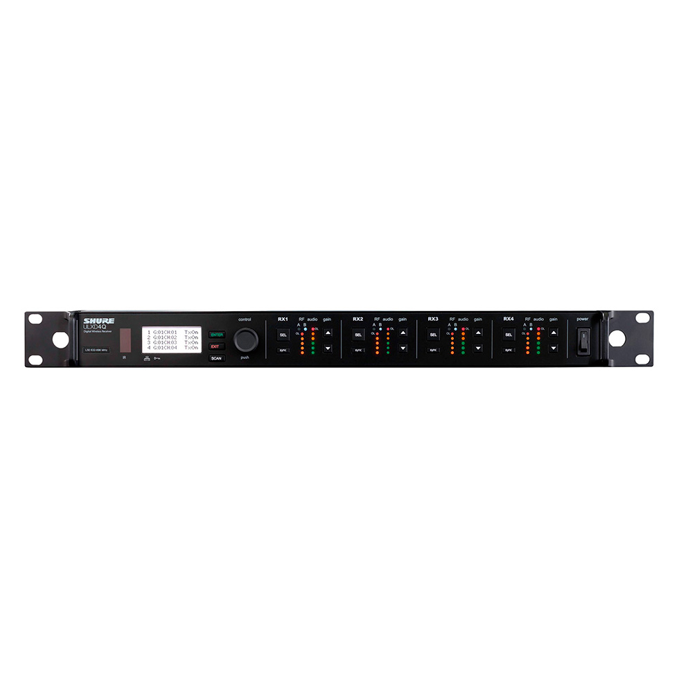 ULXD4QE=-G51 четырехканальный цифровой приемник G51 470 - 534 МГц Shure