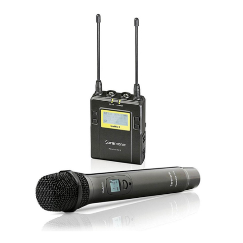 UwMic9 Kit4 RX9+HU9 радиосистема с беспроводным микрофоном и 1 приемником Saramonic