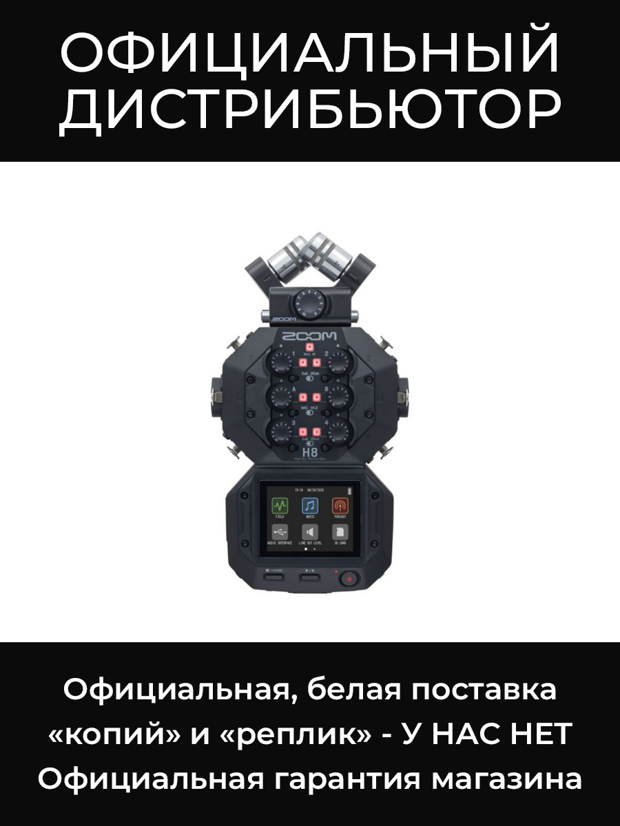 H8 портативный рекордер Zoom