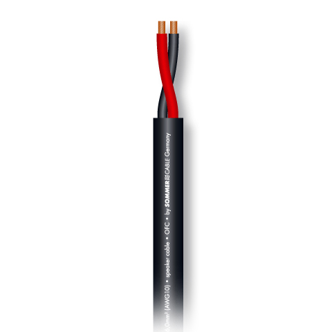 SC-MERIDIAN SP260 FRNC BLK акустический кабель, 2x6,0 мм², FRNC, чёрный Sommer Cable