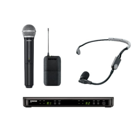 BLX1288E/SM35 K3E двухканальная радиосистема Shure