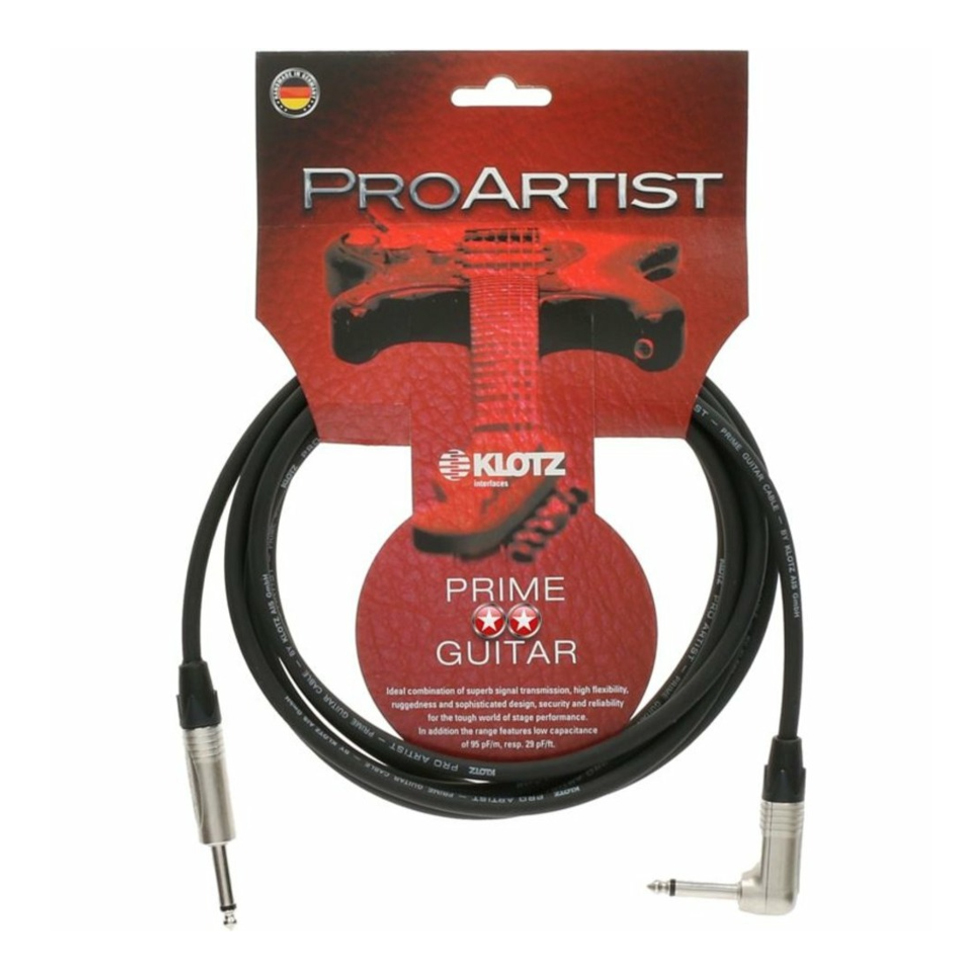 PRON060PR Pro Artist инструментальный кабель Klotz