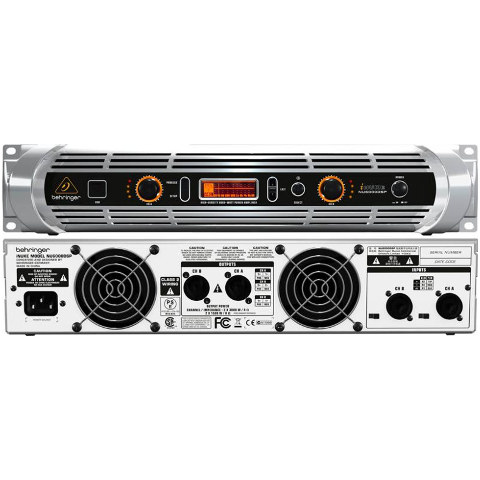 NU6000DSP усилитель мощности Behringer