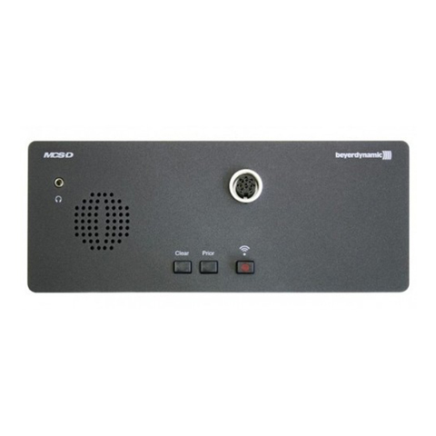 CA 3623 врезная панель председателя Beyerdynamic