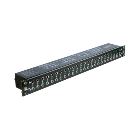 NYS-SPP-L1 коммутационная панель 1/4" джек TRS, 24 канала Neutrik
