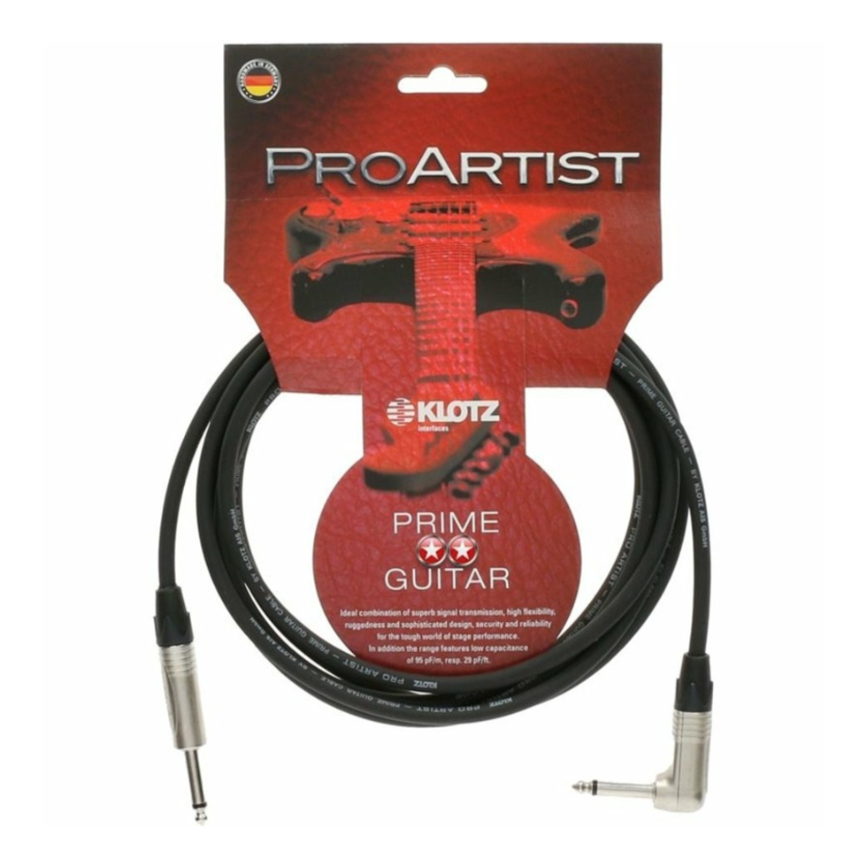 PRON090PR Pro Artist инструментальный кабель Klotz