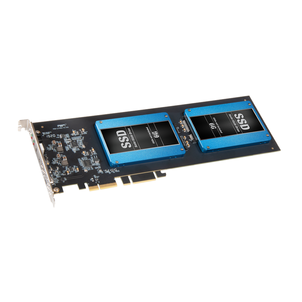 Tempo 2.5" SATA SSD RAID PCIe Card контроллер Sonnet