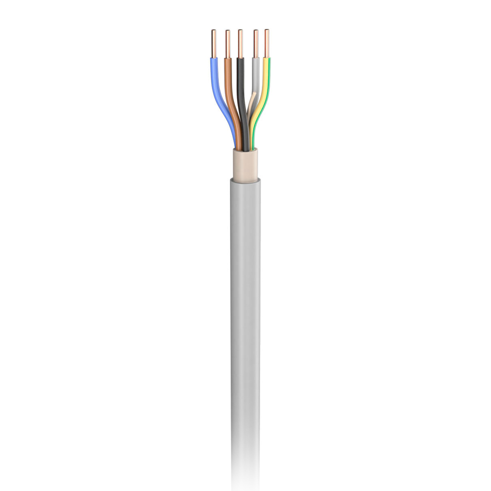NYM-J конструкция: 5 х 4,0 кв. мм силовой кабель Sommer Cable