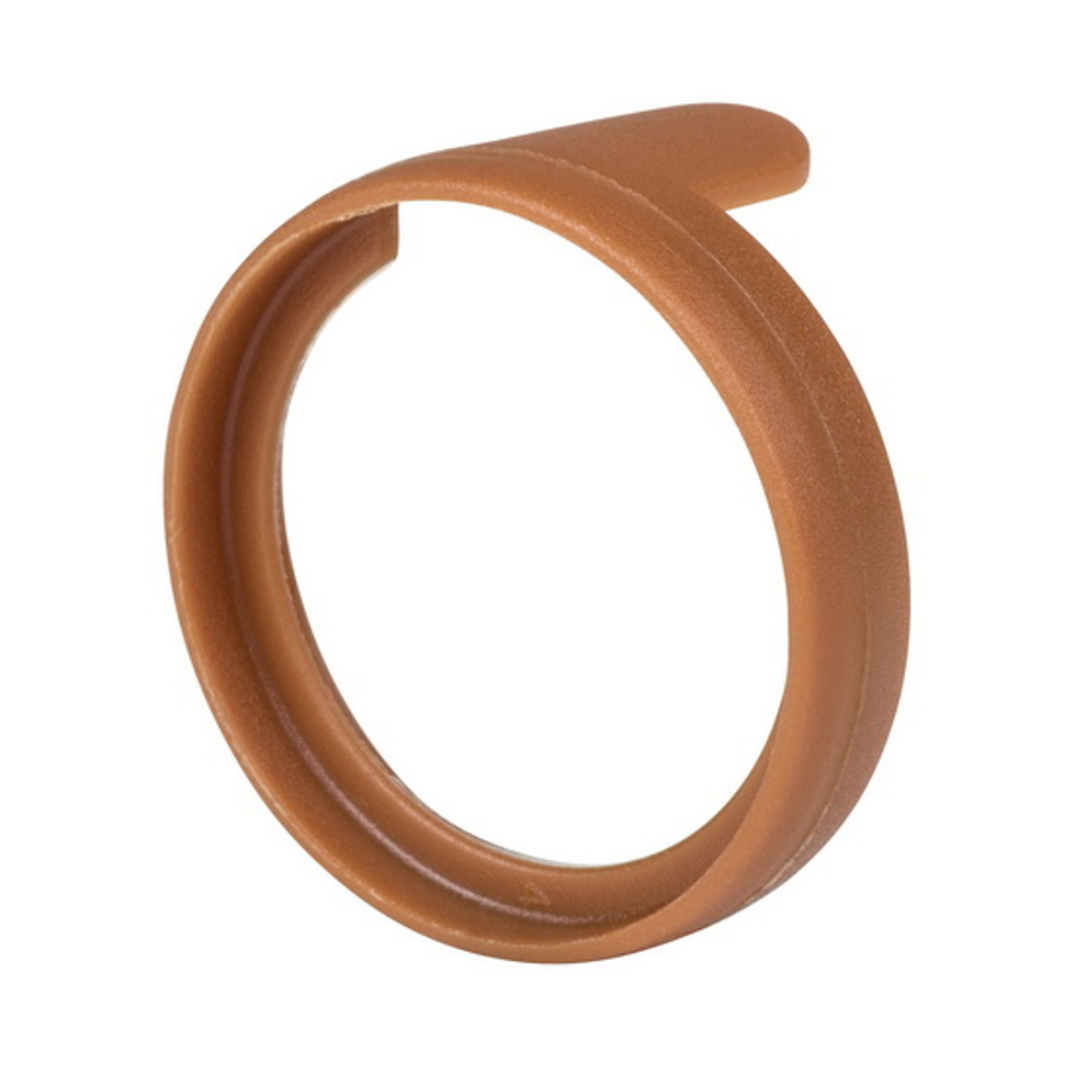PXR1 цветное кольцо для разъемов, коричневое Neutrik