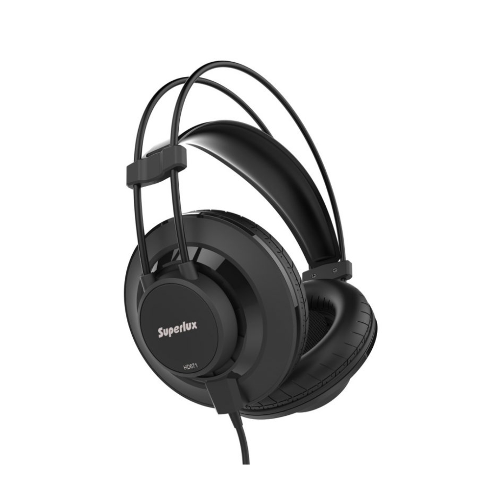 HD671 Black закрытые наушники из композитного материала Superlux