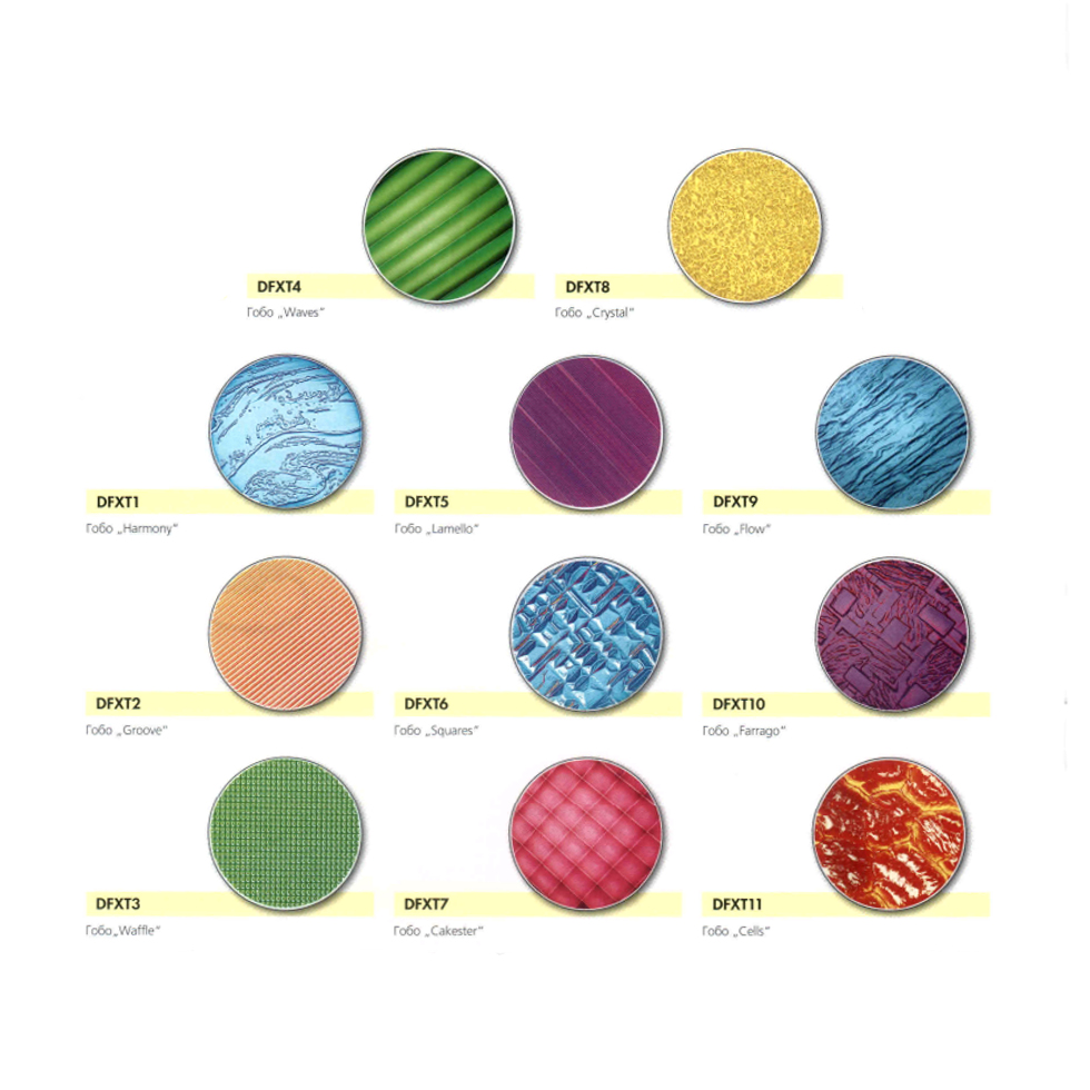 DFX400T8-R эффектный фильтр размера 'A, красный Dedolight