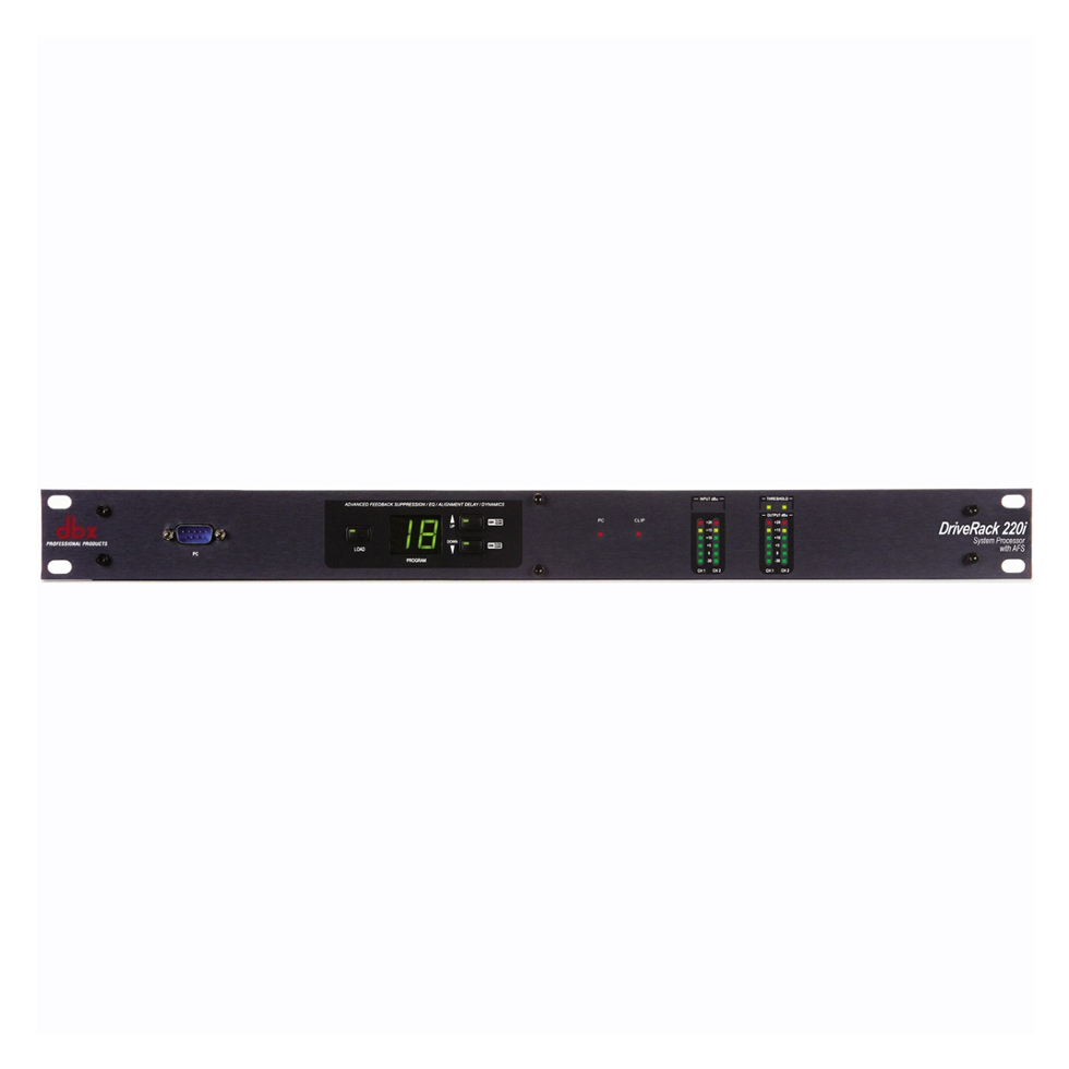 DriveRack 220i системный процессор DBX