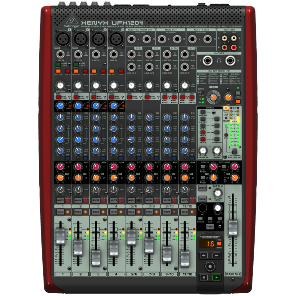 UFX1204 аналоговый микшер Behringer