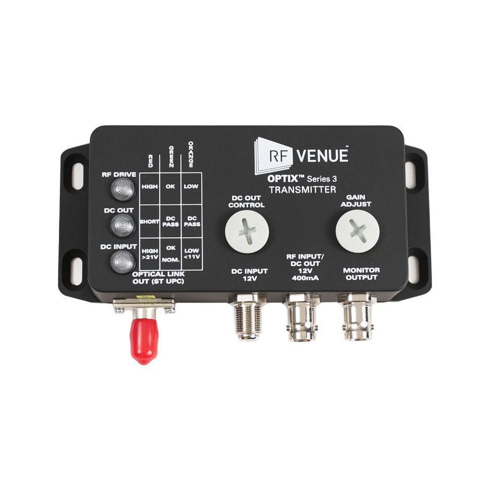 RF VENUE Optix Series 3 Dual оптоволоконная антенная система распространения радиосигнала Shure