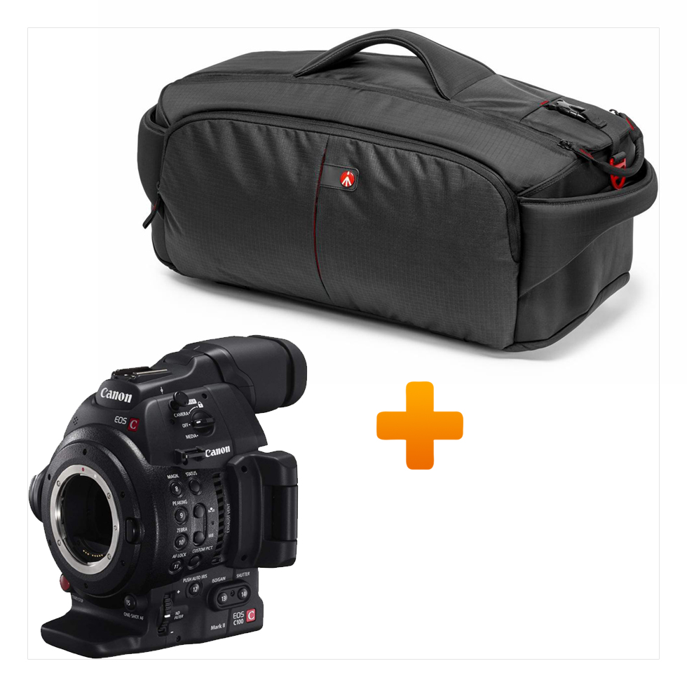 Canon EOS C100 Mark II + Manfrotto MB PL-CC-197 камера и сумка Комплект