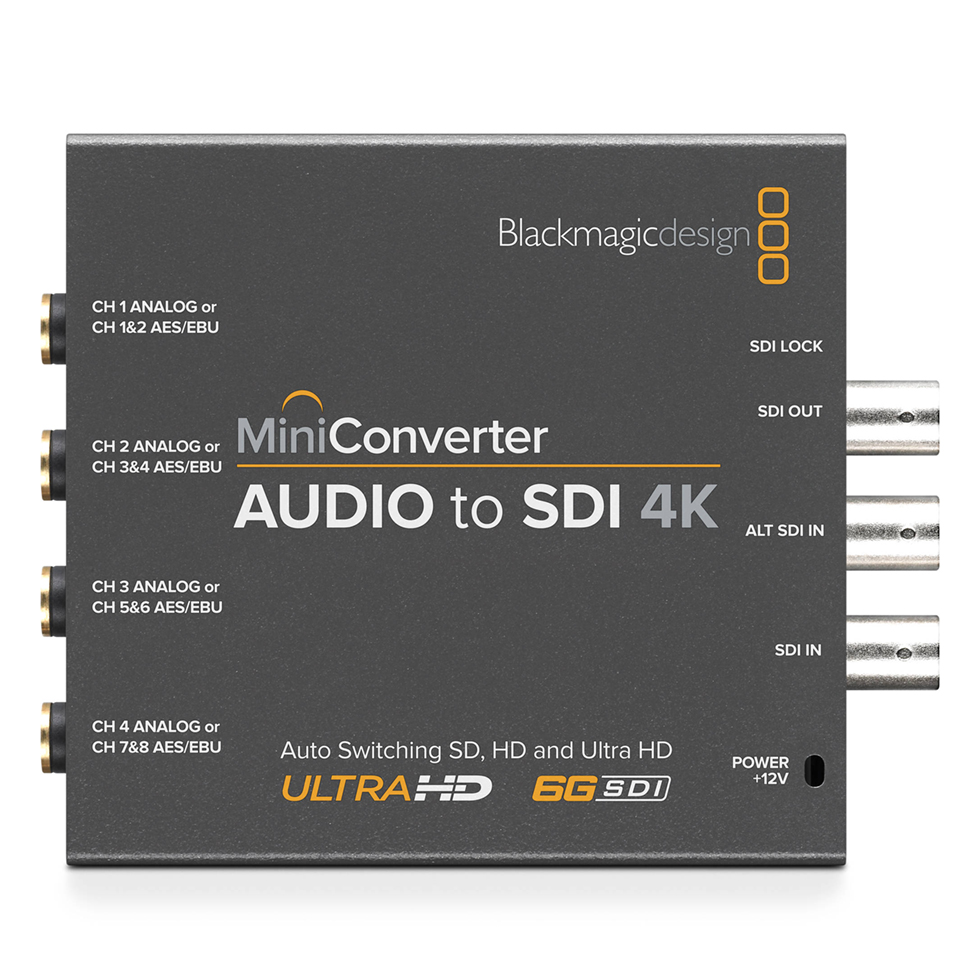 Mini Converter – Audio to SDI 4K конвертер Blackmagic