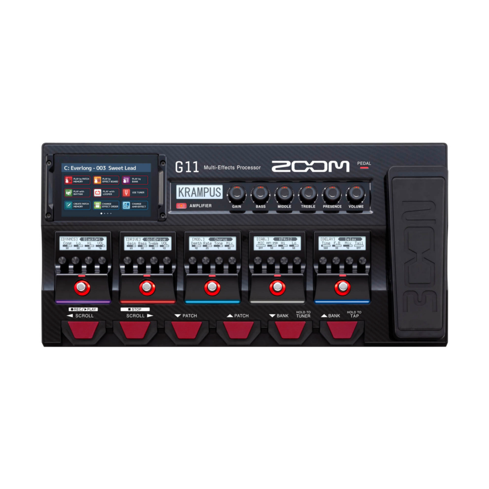 G11 процессор мультиэффектов Zoom