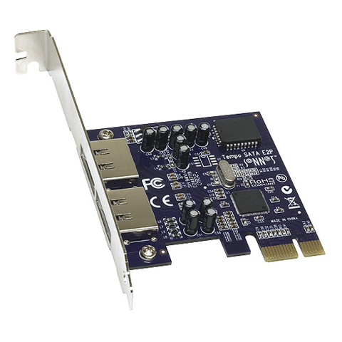 Tempo SATA E2P хост-адаптер PCIe с двумя портами SATA II Sonnet