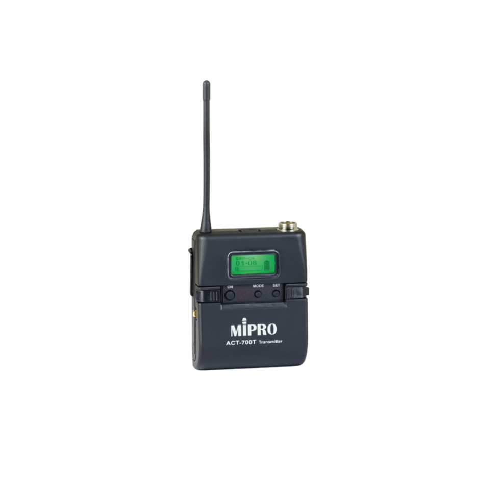 ACT-700T поясной широкополосный UHF передатчик MIPRO