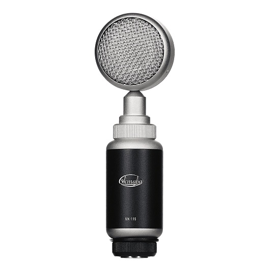 МК-115 (черный, в деревянном футляре) широкомембранный конденсаторный микрофон Октава