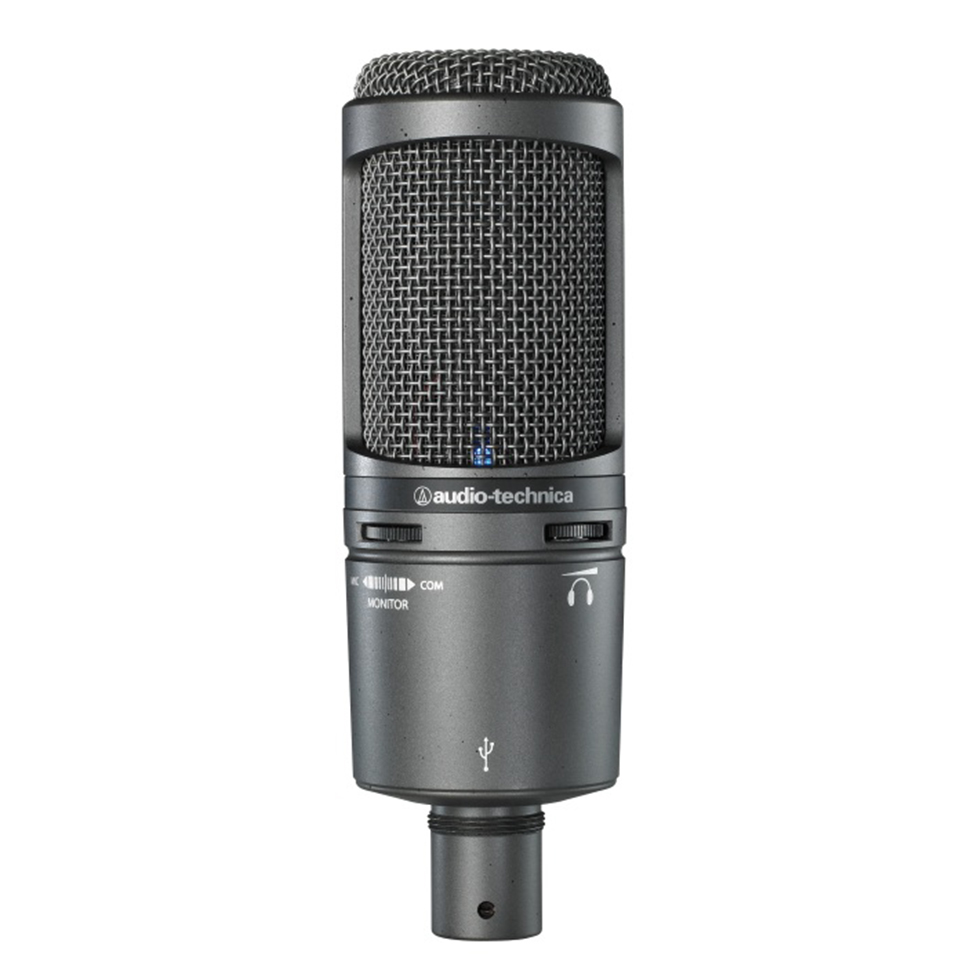 AT2020USB+V студийный кардиоид. конденс. микрофон Audio-Technica