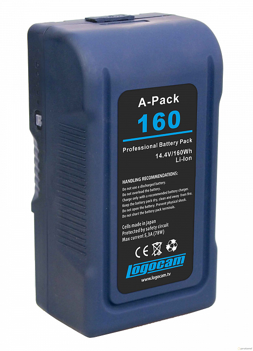 A-Pack 160 аккумуляторная батарея Logocam