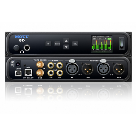 8D аудиоинтерфейс MOTU