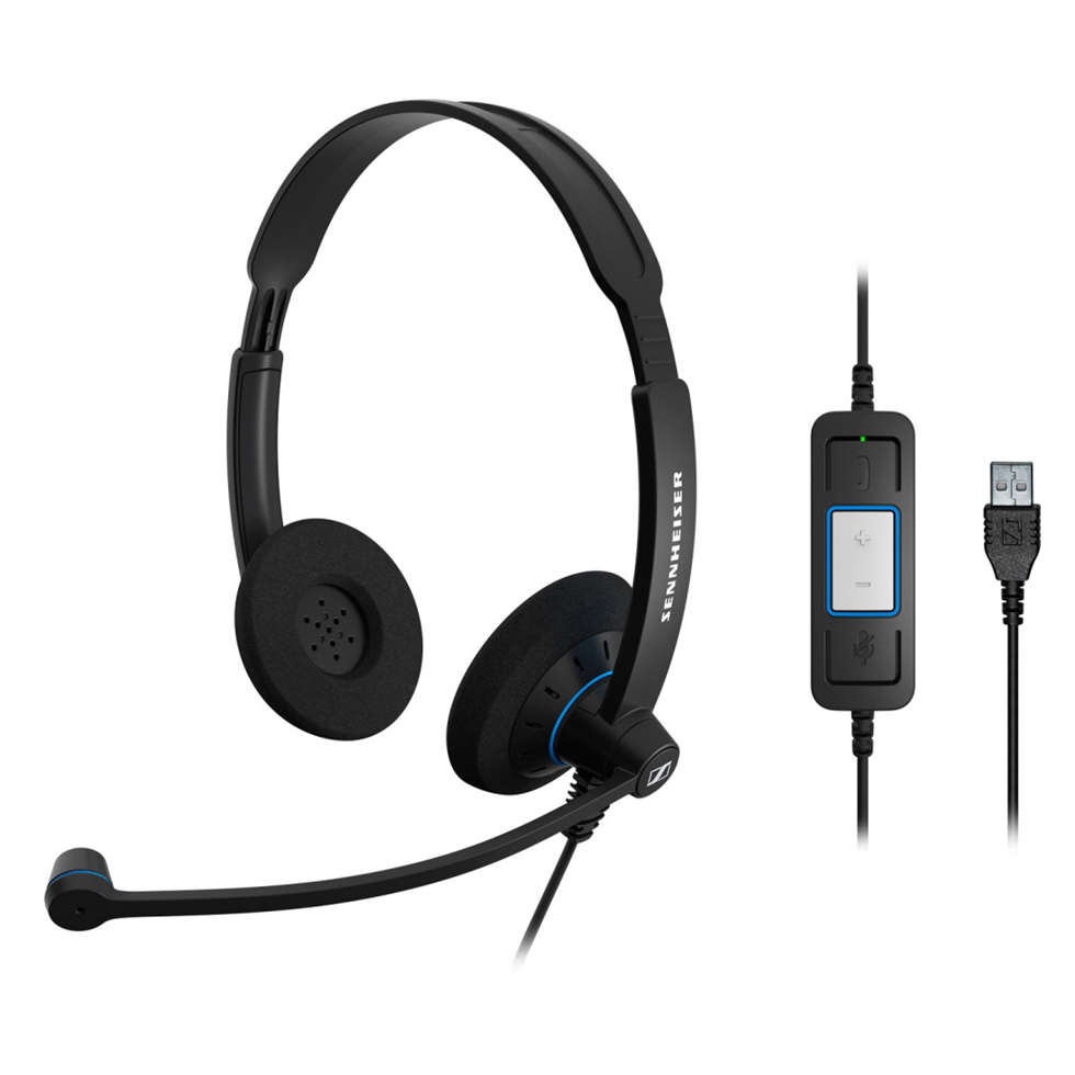 SC 60 USB CTRL бинауральная гарнитура Sennheiser