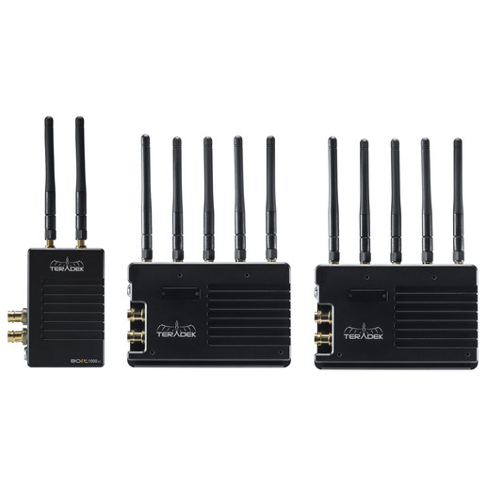 BOLT 965 Pro 1000 TX/2RX Deluxe Kit with Gold Mount SDI/HDMI передатчик/приемник Teradek