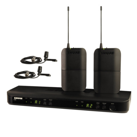 BLX188E/CVL M17 двухканальная радиосистема Shure