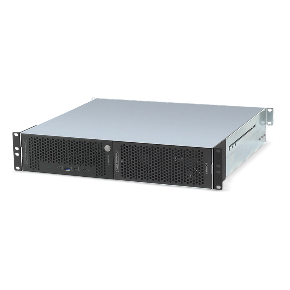 DuoModo xMac mini (Intel) / eGPU Rackmount шасси для установки Sonnet