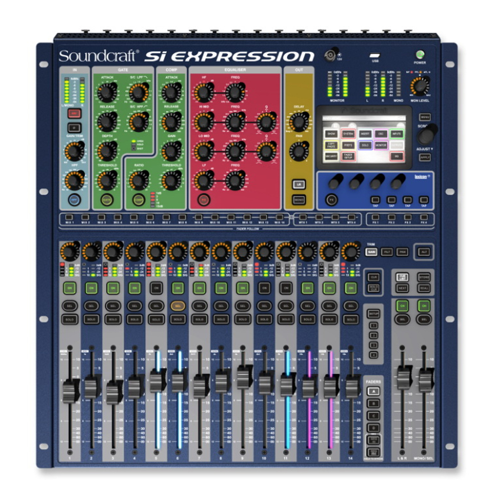 Si Expression 1 цифровой микшер Soundcraft